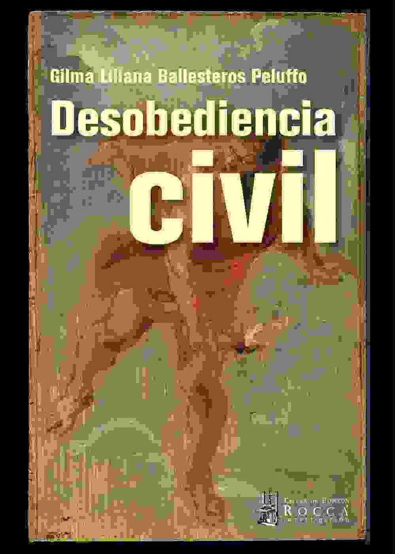 Portada de Desobediencia civil · Gilma Ballesteros