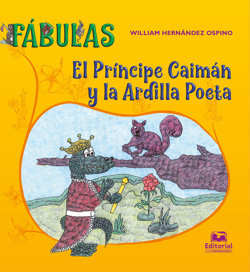 Portada de El príncipe caimán y la ardilla poeta