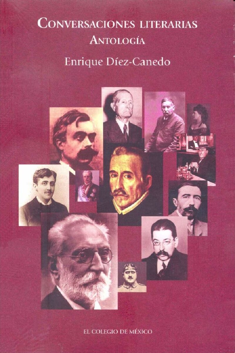 Portada de Conversaciones literarias. · Enrique Díez-Canedo