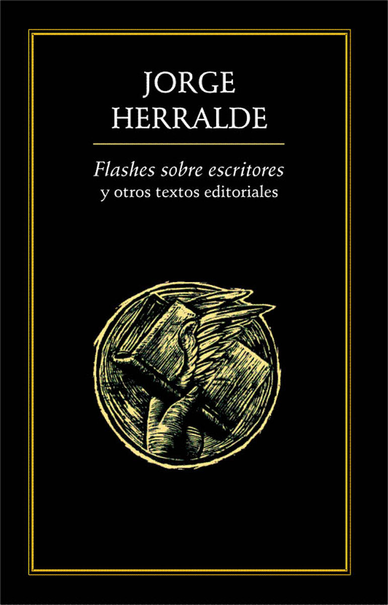 Portada de Flashes sobre escritores y otros textos editoriales