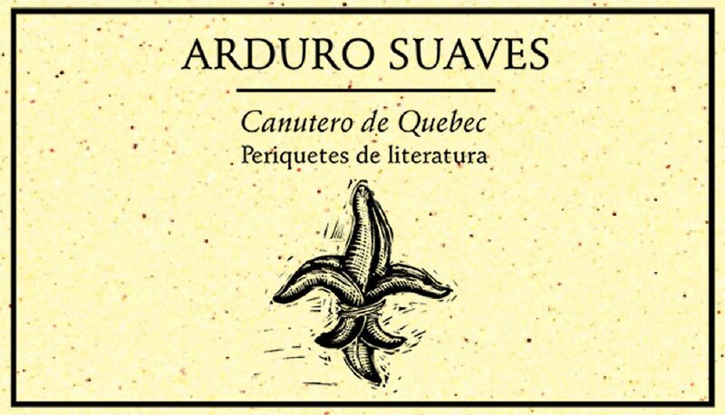 Portada de Canutero de Quebec. Periquetes de literatura 2003