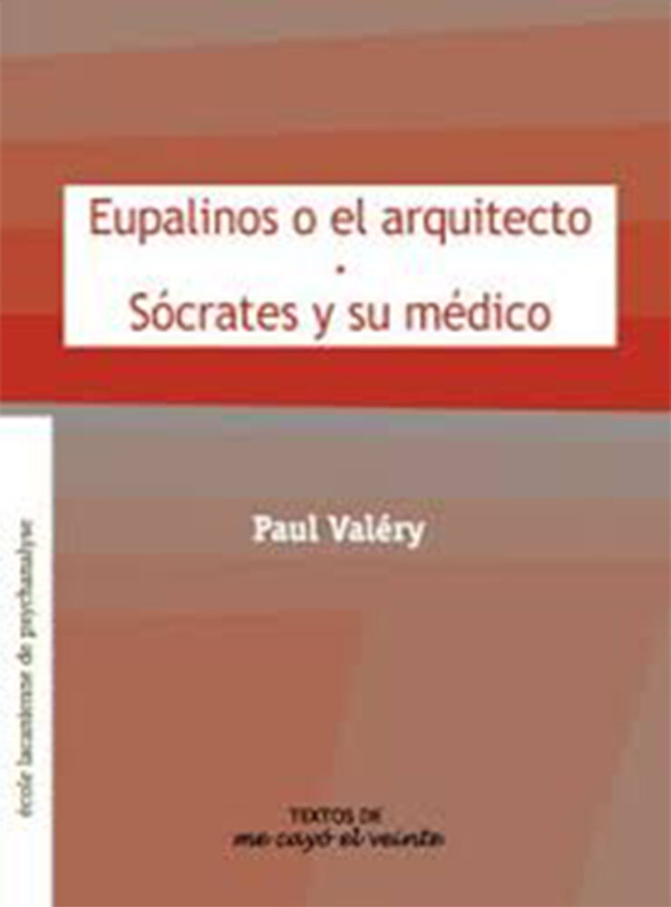 Portada de Textos 16. eupalinos o el Arquitecto•sócrates y su médico
