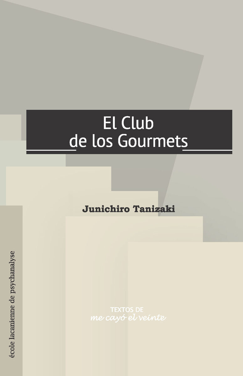 Portada de Textos 7. El Club de los Gourmets · Junichiro.Montes de Oca T , Antonio Tanizaki