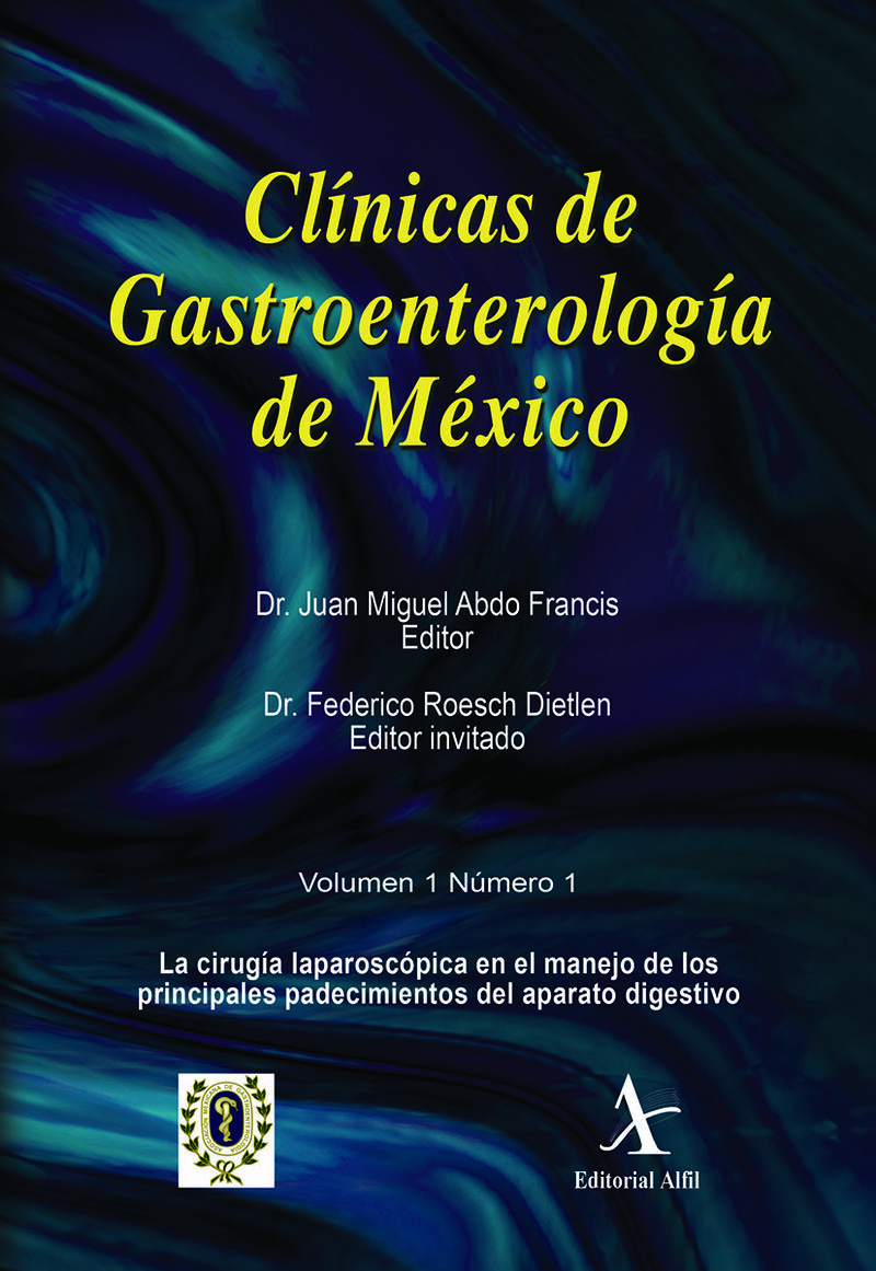 Portada de La cirugía laparoscópica en el manejo de los principales padecimientos del aparato digestivo