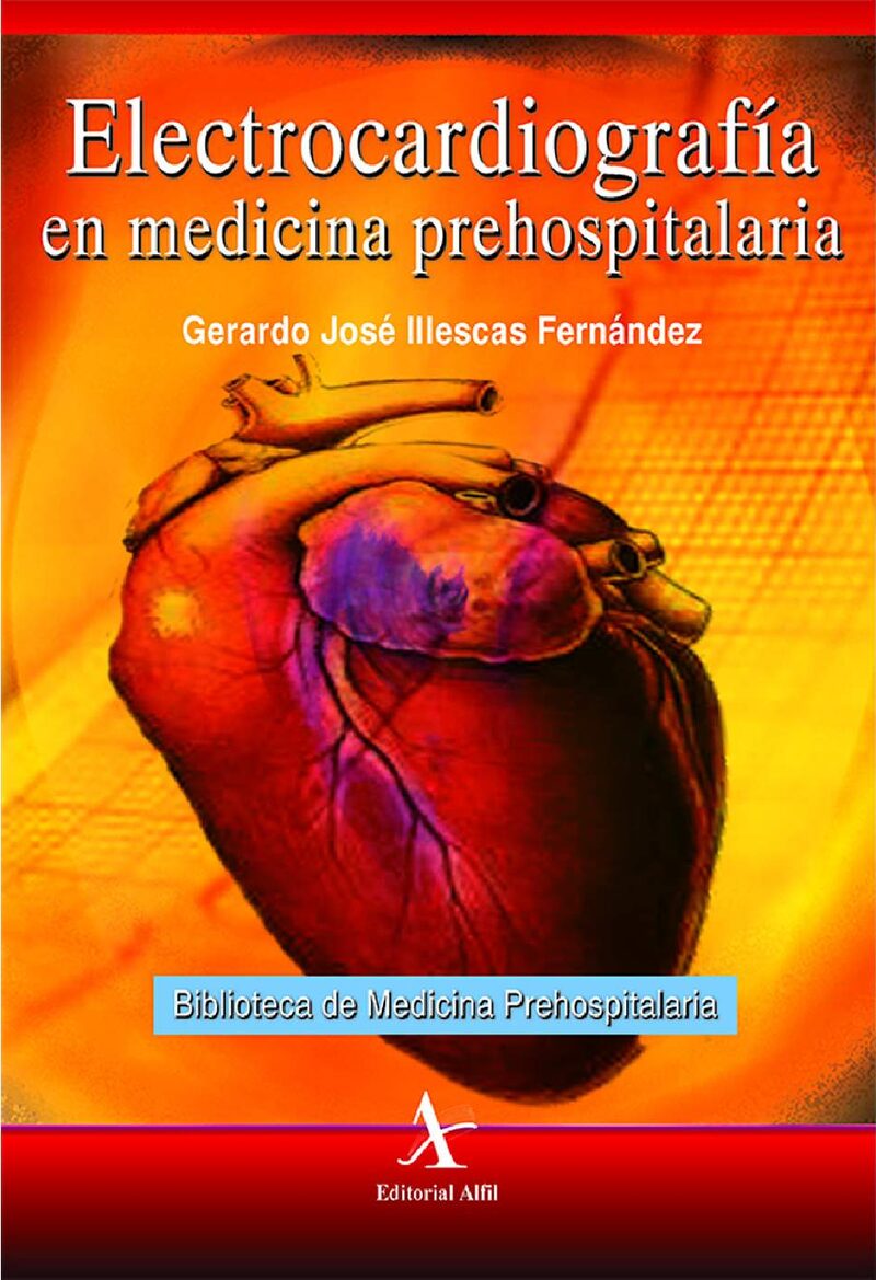 Portada de Electrocardiografía en medicina prehospitalaria