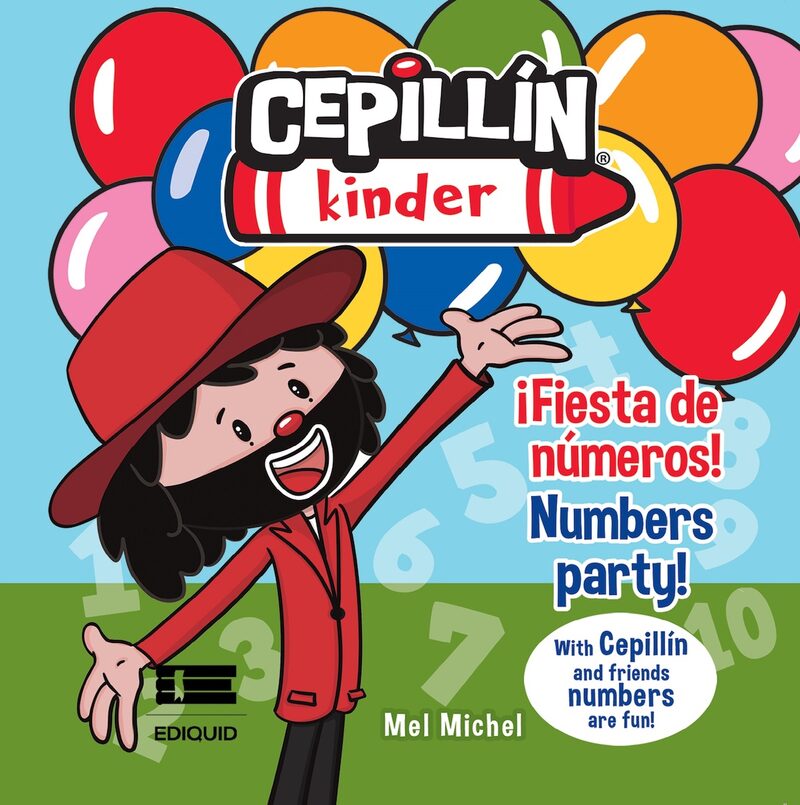 Portada de ¡Fiesta de números! Numbers Party · Mel Michel