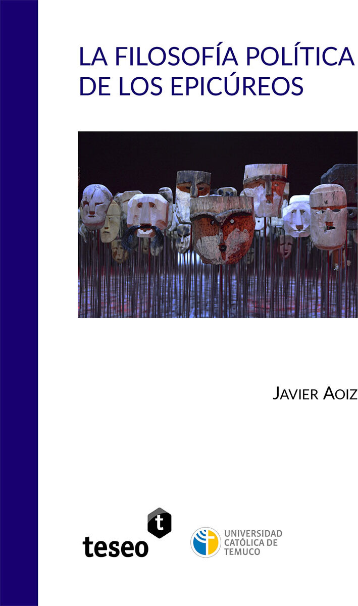 Portada de La filosofía política de los epicúreos · Javier Aoiz