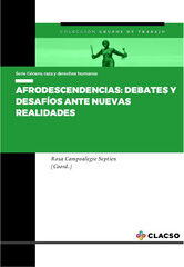 Portada de Afrodescendencias