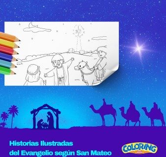 Portada de Historias Ilustradas del Evangelio según San Mateo