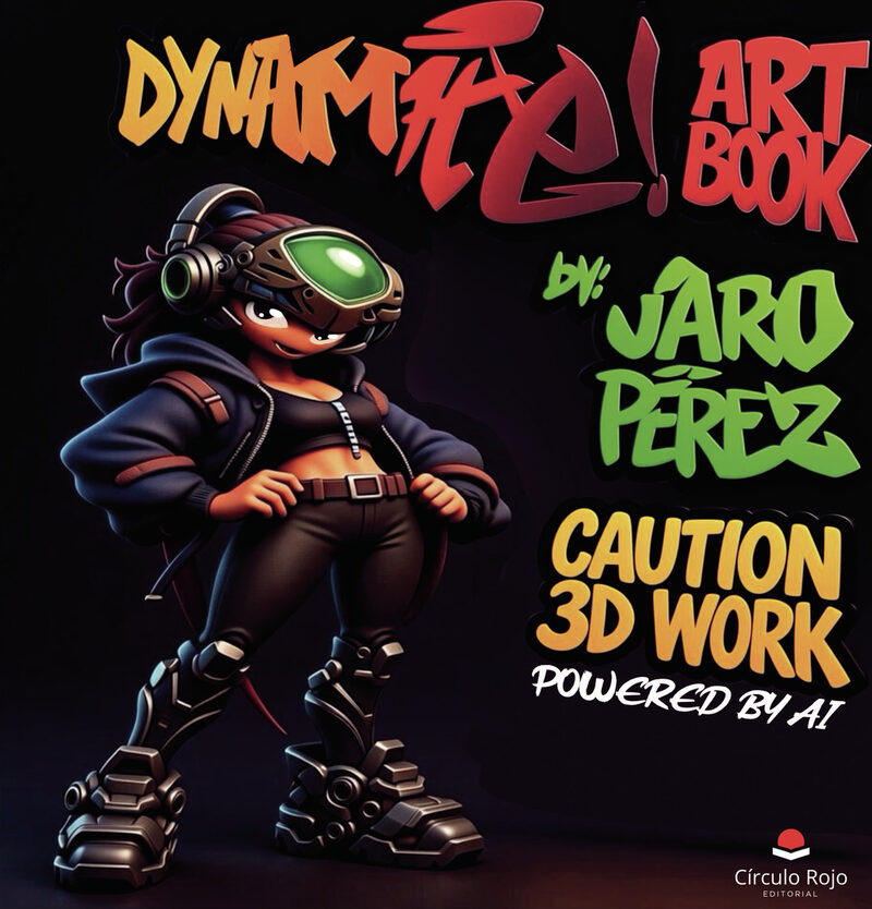 Portada de DYNAMITE! ARTBOOK · Jaro Pérez
