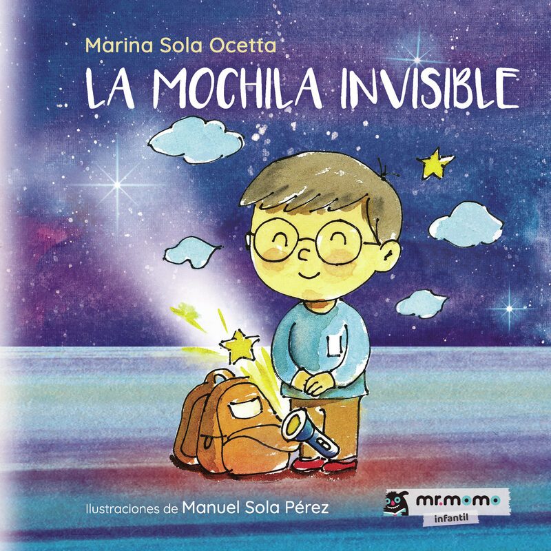 Portada de La mochila invisible · Marina Sola Ocetta