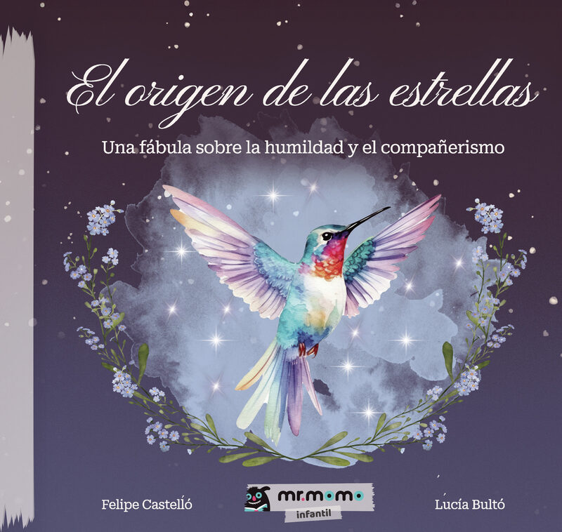 Portada de El origen de las estrellas · Felipe Castelló