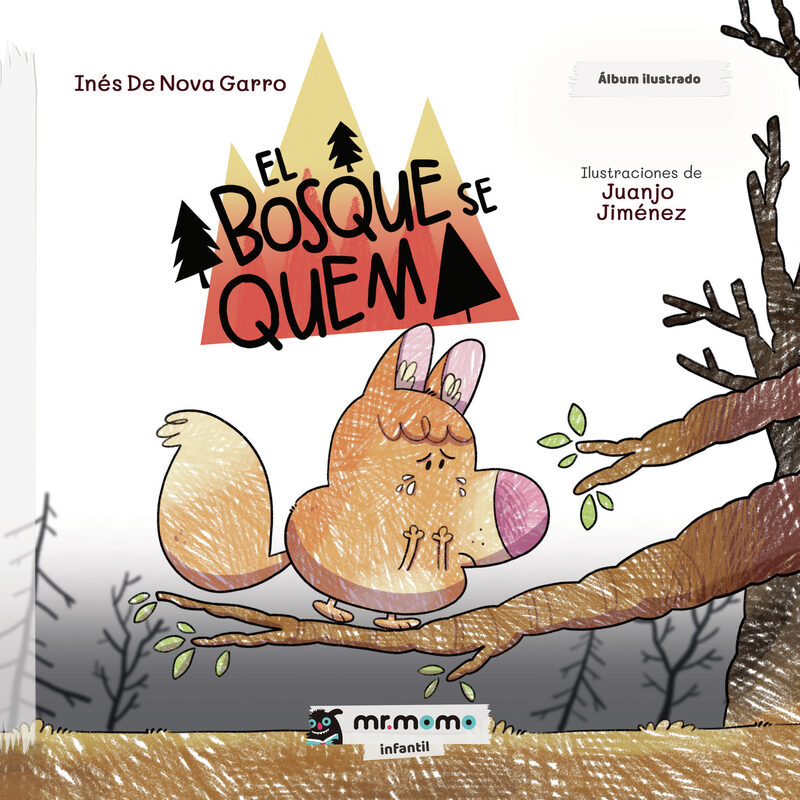Portada de El bosque se quema · Inés De Nova Garro