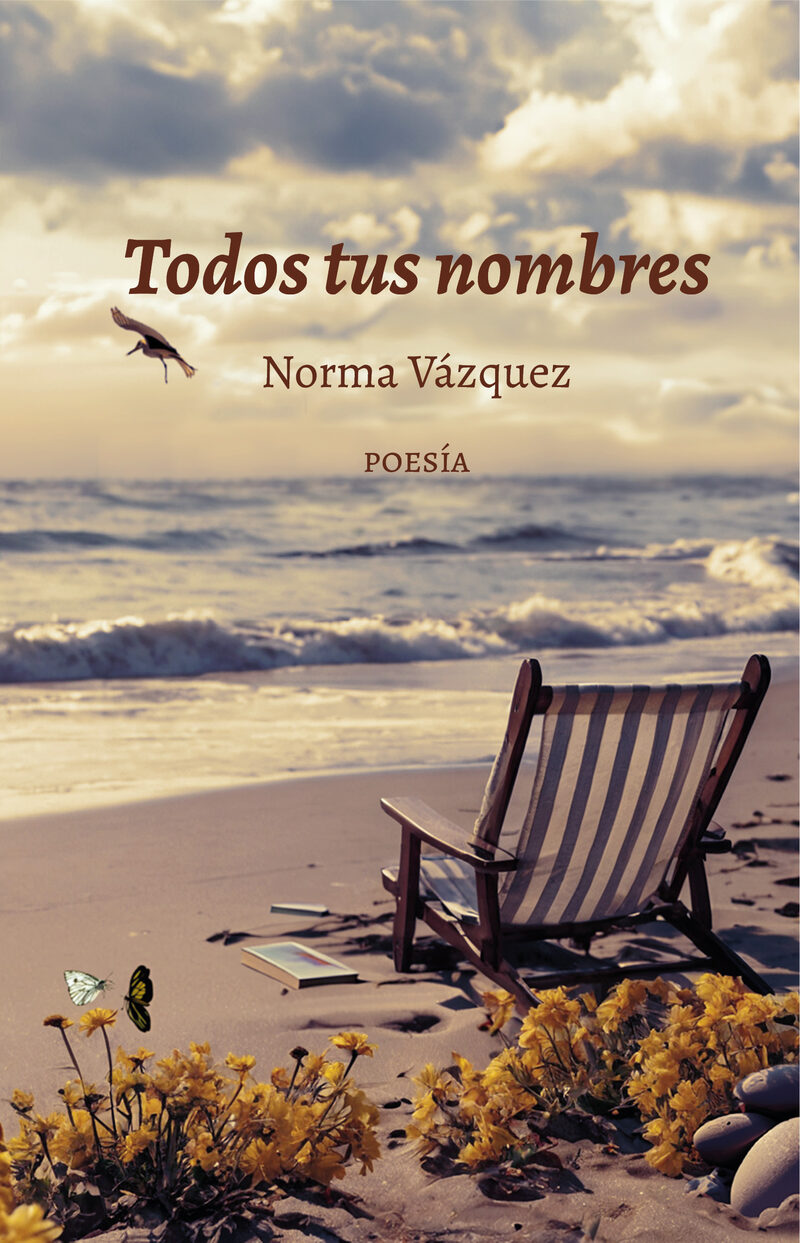 Portada de Todos tus nombres · Norma Vázquez