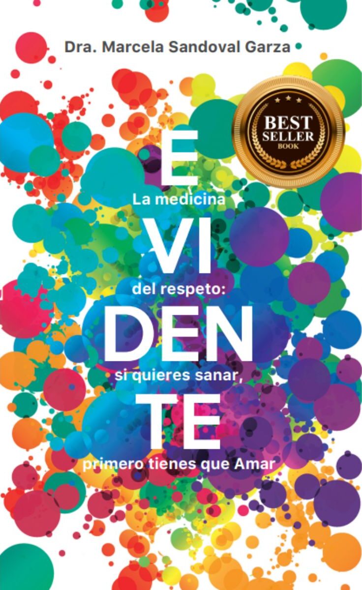 Portada de EVIDENTE · Marcela Sandoval Garza